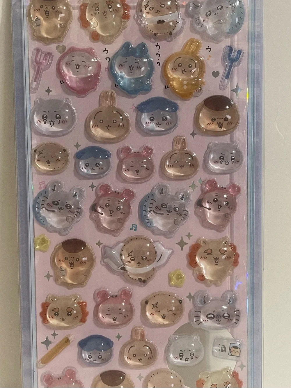 Chiikawa BonBon Drop 3d Bubble Sticker Sheet